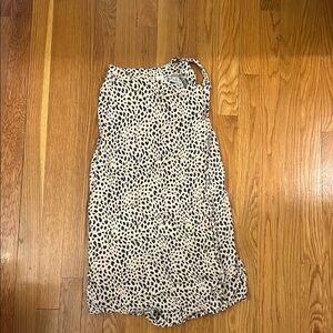 Leopard Print Sleeveless Dress
